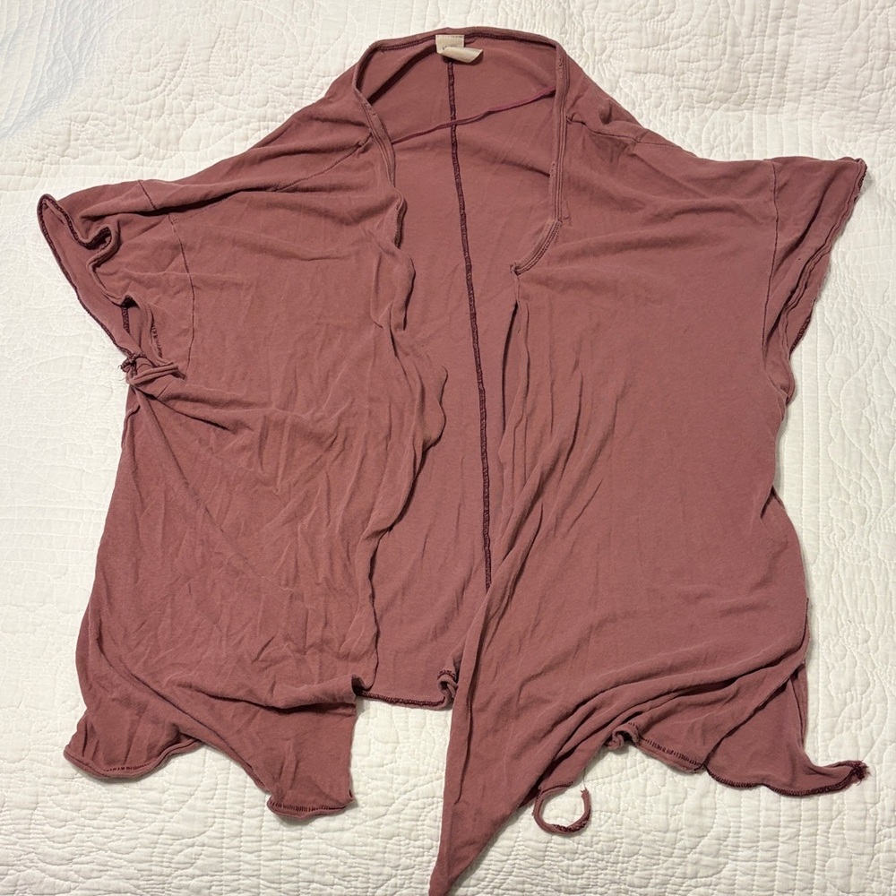 We The Free Dusty Rose Cardigan